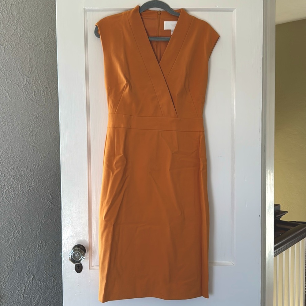 Hugo Boss marigold dress